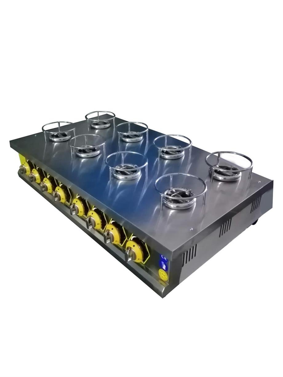 İnox Master 6'lı Künefe Ocağı Gazlı / Lpg İMR-KNFOG-6