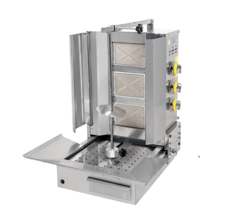 İnox Master Döner Ocağı Alttan Motorlu Gazlı / Lpg İMR-MDNR-301