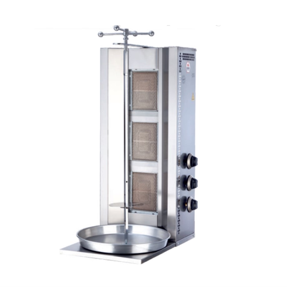 Mars 3 'Lü Döner Ocağı Standart, Gazlı MSD-03