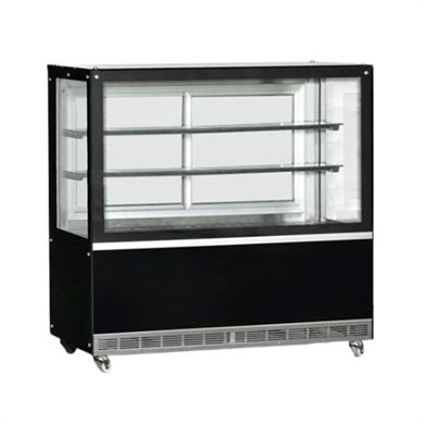 Dampak Isıtmalı Düz Camlı Teşhir Dolabı 160x70x130cm 22P0F6D-SC