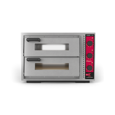 İnoxclass Çift Katlı Pizza Fırını Elektrikli 25 cm x 8 Pizza Kapasiteli Margarita M402E