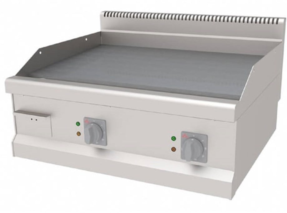 Atalay Elektrikli Pleyt Izgara Yarı Oluklu Yarı Düz Yüzey 80x70x30 Cm AEI-870-ND