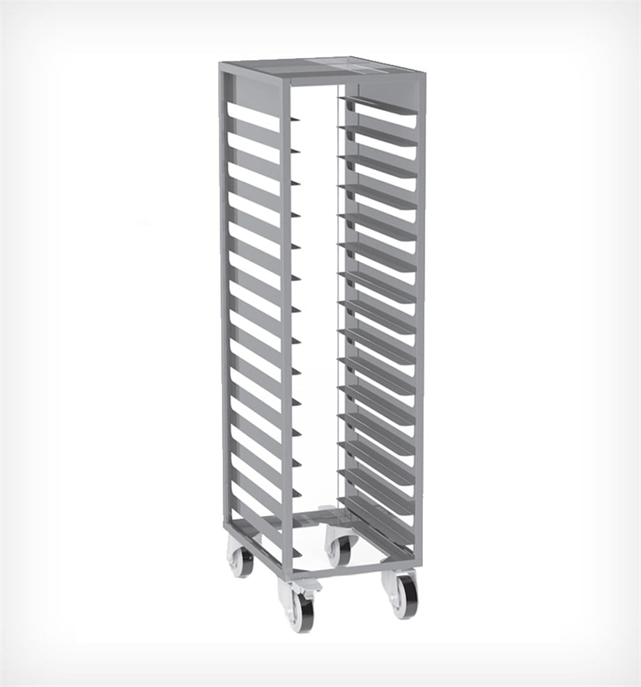 By Cimbali 15 Raflı Komple Sac Bulaşık Toplama Arabası 37x53 Cm