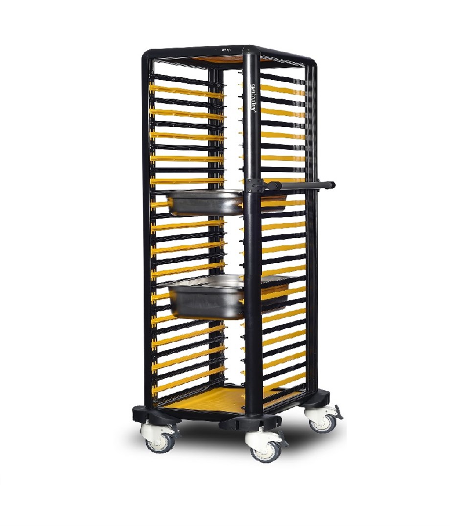 Gastrolley 30 Raflı Küvet Taşıma Arabası Etrafı Açık 53x71x174 Cm