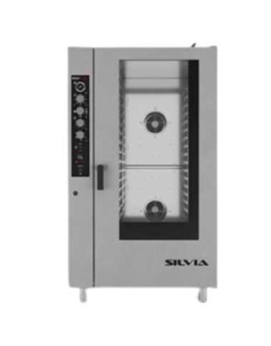 İnoxclass Konveksiyonlu Fırın Gazlı 40 x GN 1/1 Silvia S40EG