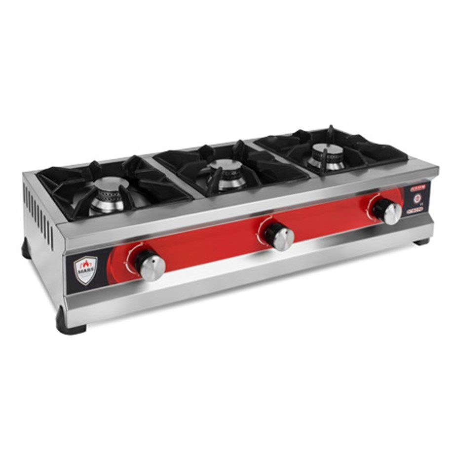 Mars 3 'Lü Mini Ocak Gazlı MMNO-03G
