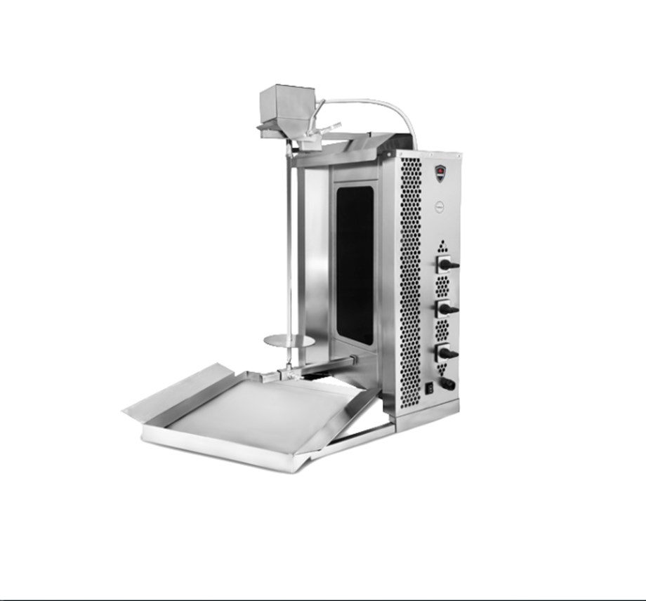 Mars 3 'Lü Üstten Motorlu Döner Ocağı Elektrikli MED-03