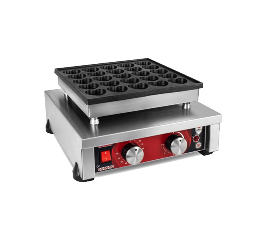 Mars Kalpli Bubble Waffle Makinesi Tekli, Kapaksız MKBK-02