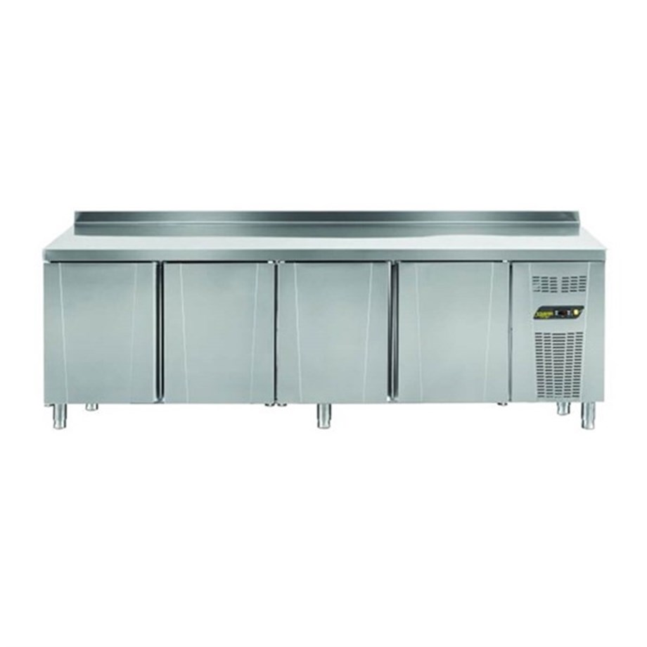 Ndustrio 4 Kapılı Tezgah Tip Buzdolabı Gastronorm, Üst Tablasız TPG-74-WOT