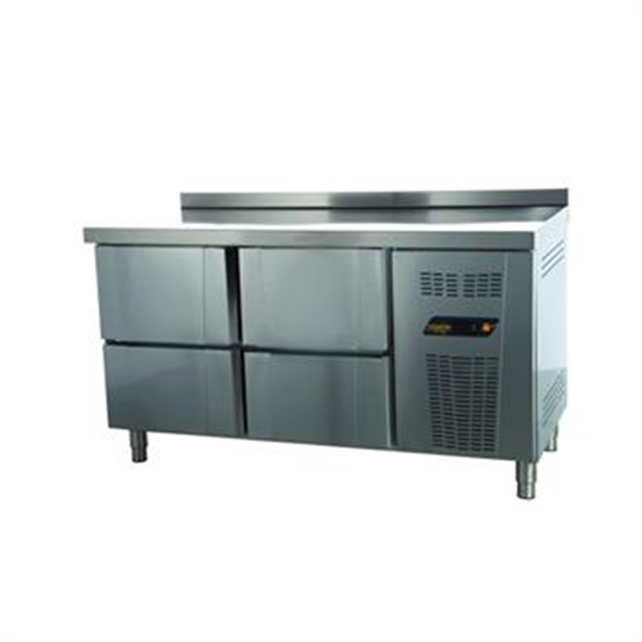 N'dustrio Tezgah Tip Buzdolabı Snack - 4 Çekmeceli TPS-62-4D 