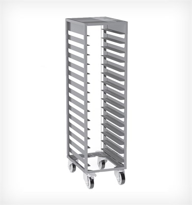 By Cimbali 15 Raflı Komple Sac Bulaşık Toplama Arabası 37x53 Cm