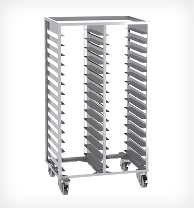 By Cimbali 30 Tepsili Bulaşık Toplama Arabası 37x53 Cm 430 Kalite MB114X 4