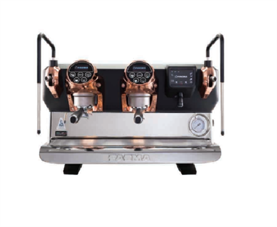 Faema E71 Tam Otomatik Espresso Kahve Makinesi, 2 Gruplu E71 E A/2 Button Bakır 