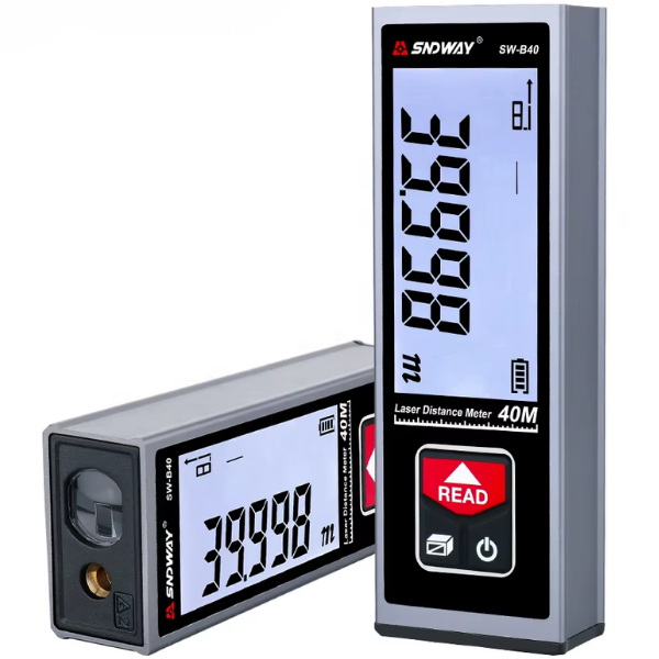 SW-B40 Geniş Yatay Göstergeli Metal Lazermetre | 40 Metre | Şarj Edilebilir Lazermetrebrand> zoofarm