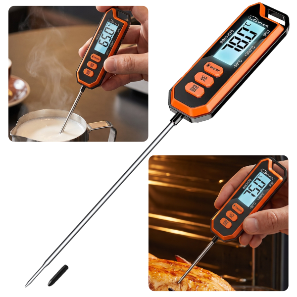 Loyka INNO-670 Su Geçirmez Saplamalı Dijital Gıda Termometresi 300°C | IP67 Gıda Termometreleribrand> zoofarm