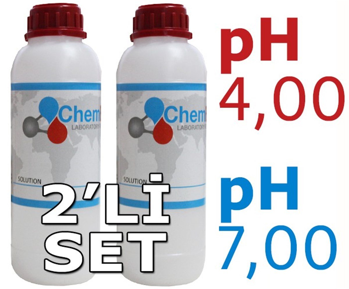 2Li Set Tampon Solüsyon Çözelti (Ph 4 ve Ph 7)