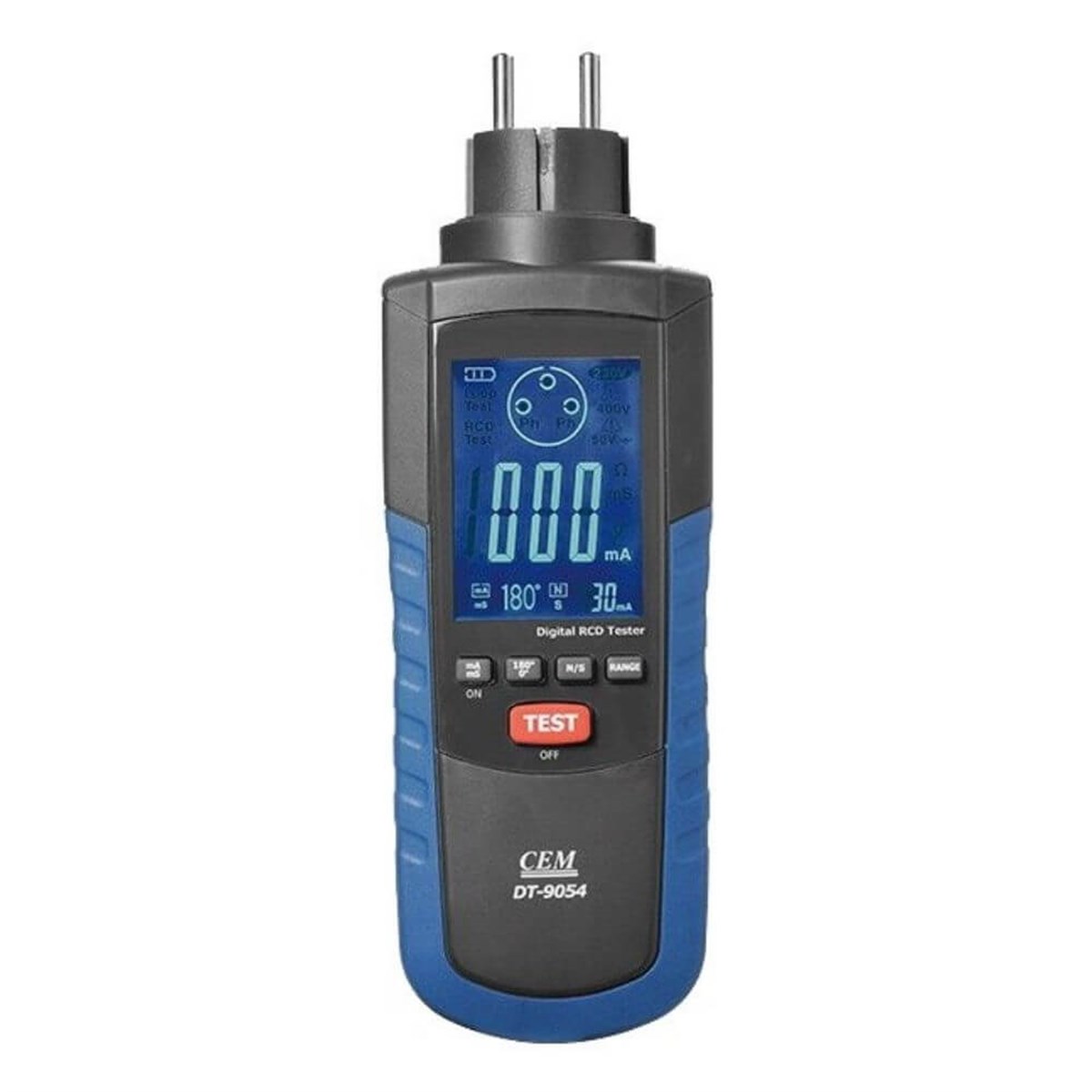 Cem DT-9054 Kaçak Akım Rölesi RCD Test Cihazı