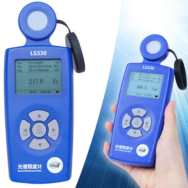 Linshang LS330 Profesyonel Spektral Lüksmetre (CRI, CCT ve Flicker Ölçümü) Işık Seviyesi Ölçerlerbrand> zoofarm
