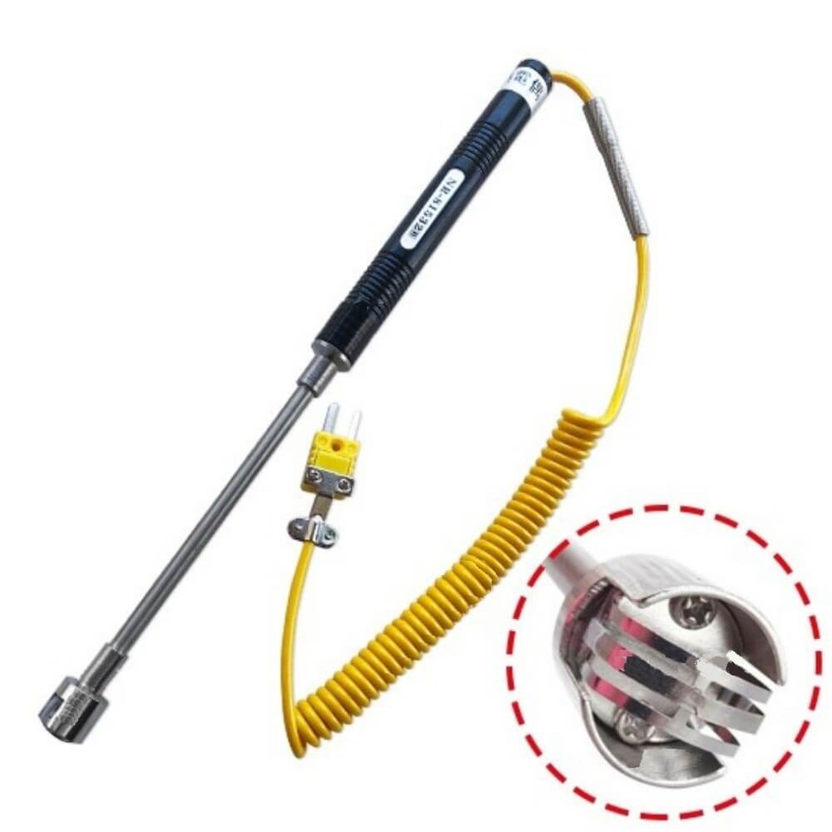 NR 81532B K Tipi Yüzey Sıcaklık Ölçer Prob -50°C +500°C (Prob Uzunluğu: 14cm)
