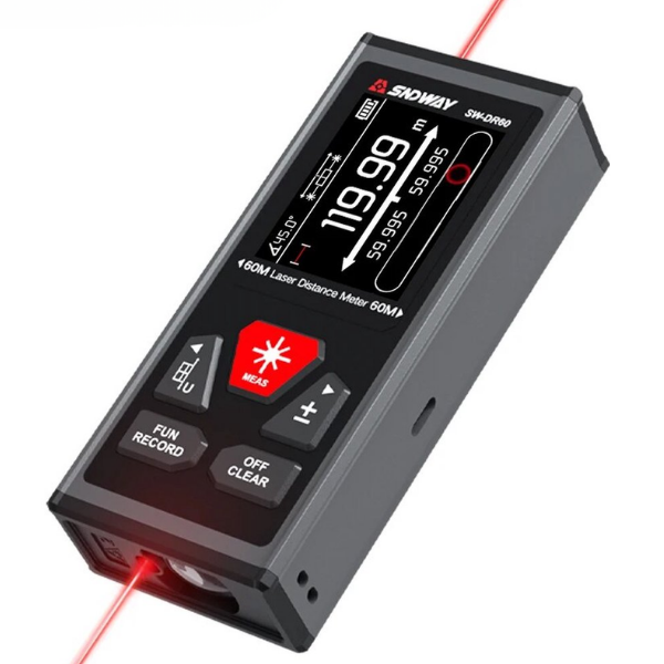 SW-DR60 Çift Yön Lazerli Lazermetre 60m+60m | Dikey ve Yatay Ölçüm Lazermetrebrand> zoofarm