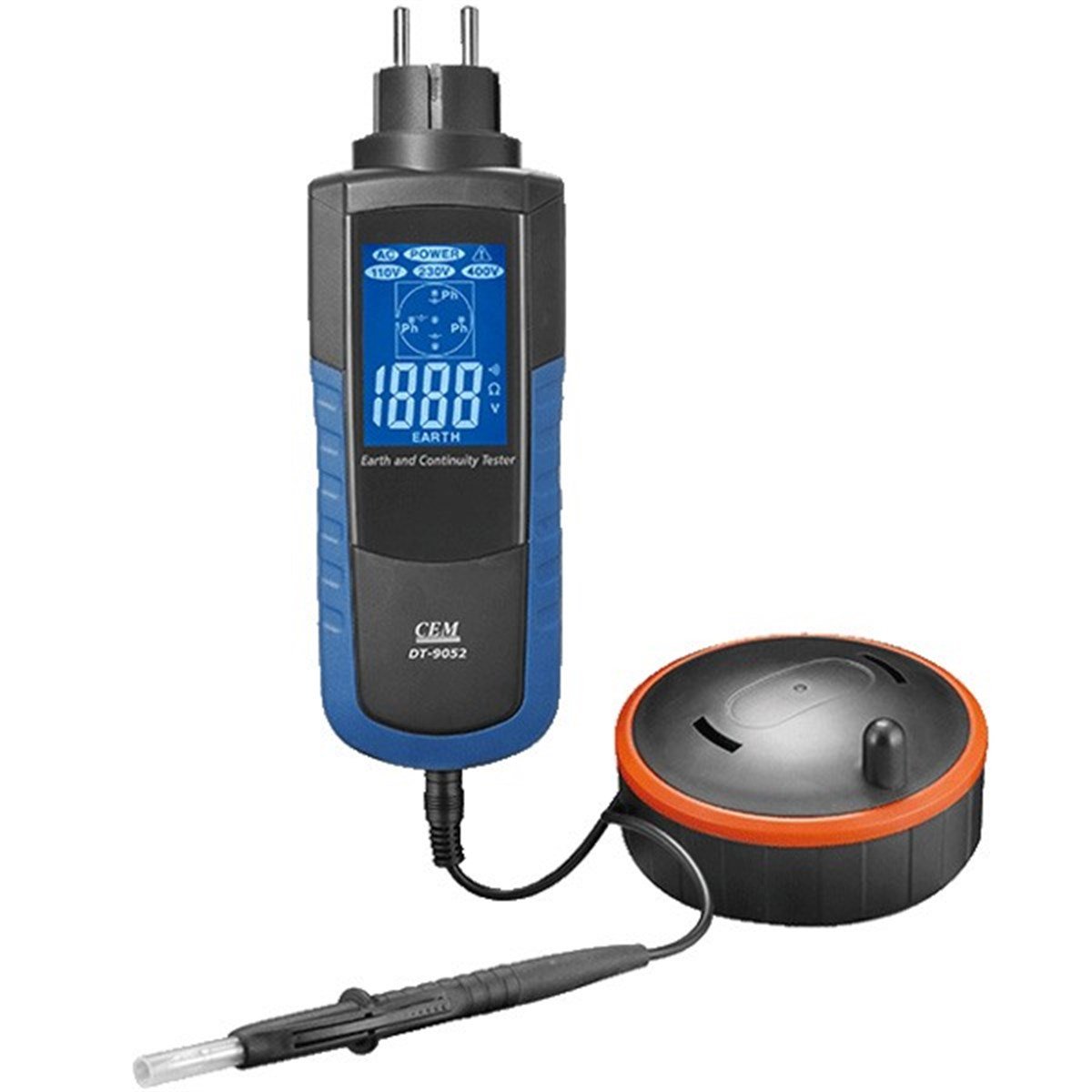 CEM DT-9052 Prizden Topraklama Ölçer