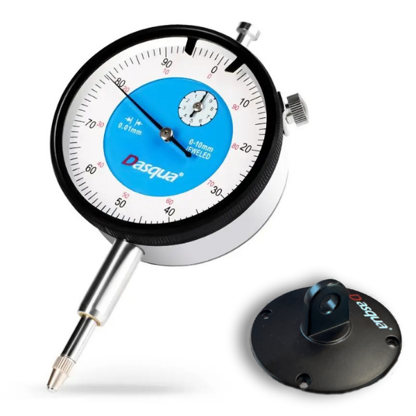 Dasqua 5111-1005 Kulaklı Analog Komparatör Saati | 0-10 mm / 0.01 mm Komparatör Saatibrand> zoofarm
