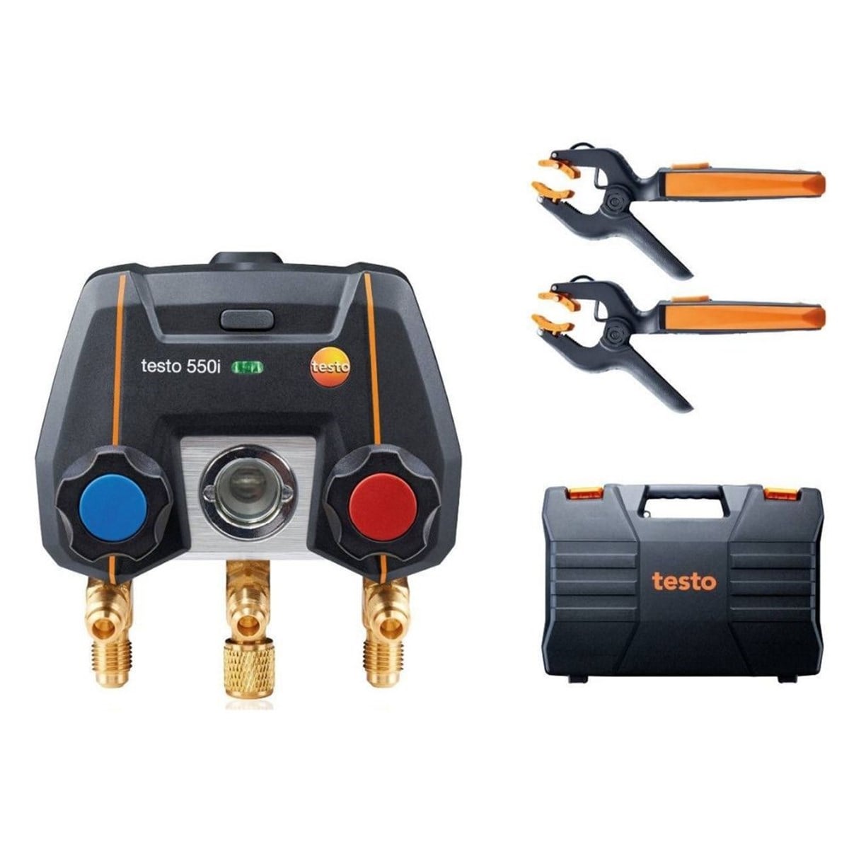 Testo 550İ Akıllı Manifold Seti