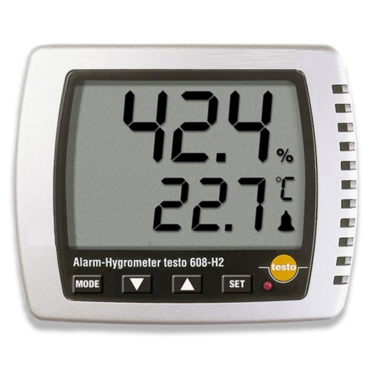 Testo 608-H2 Sıcaklık ve Nem Ölçer (ÇOK HASSAS) ALARMLI