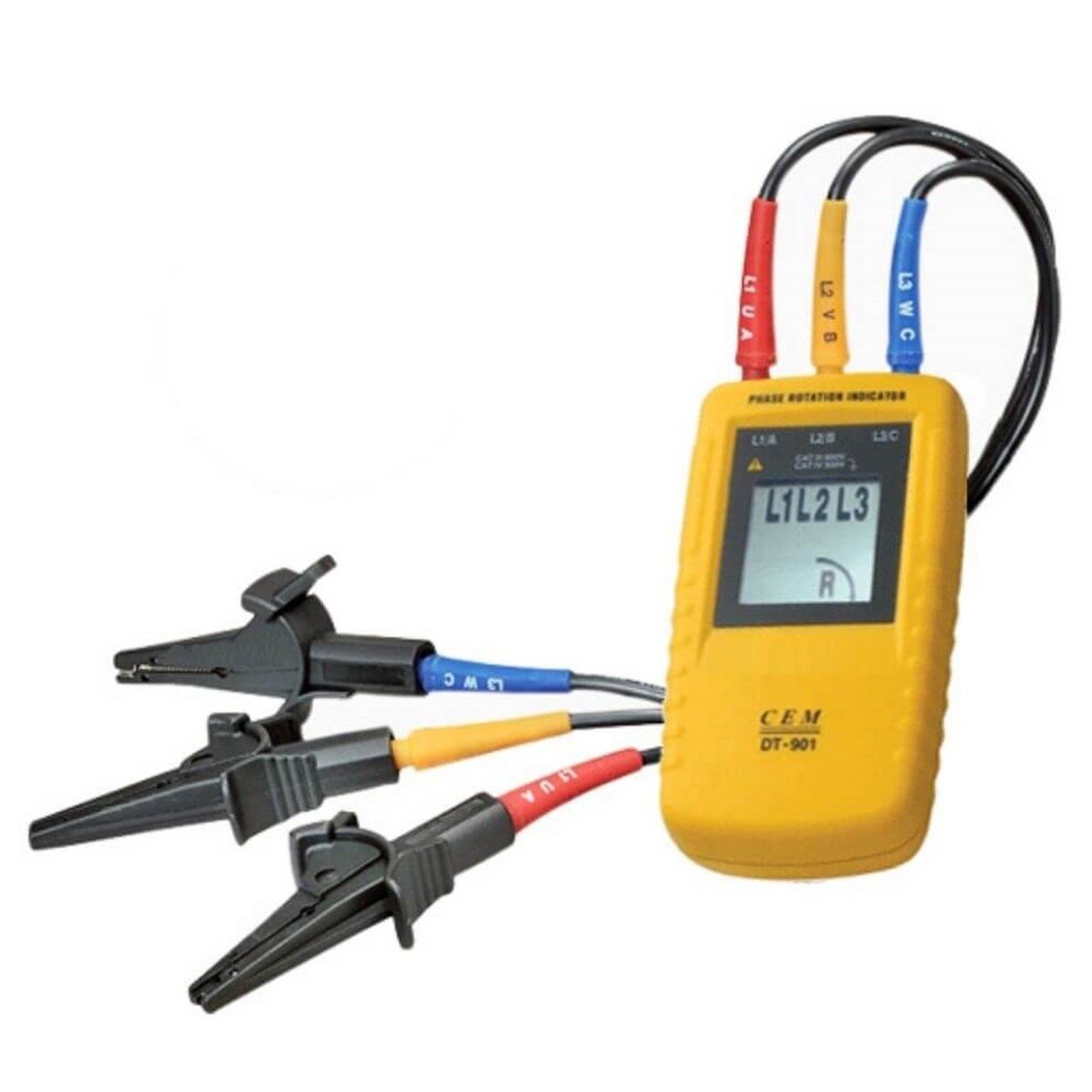 Cem DT-901 Faz Sırası Ölçüm Cihazı