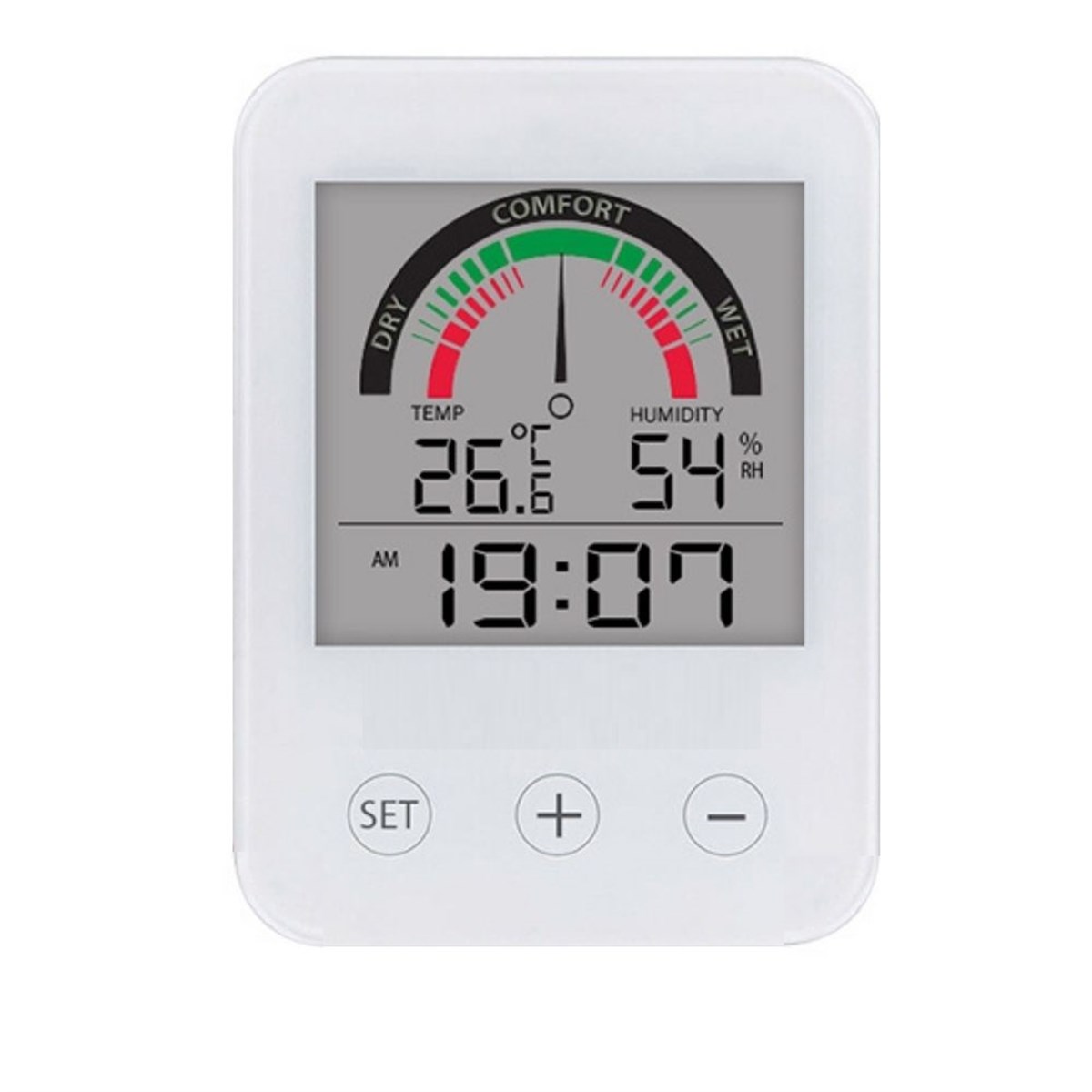 Pointer Scale Saat, Sıcaklık ve Nem Göstergesi