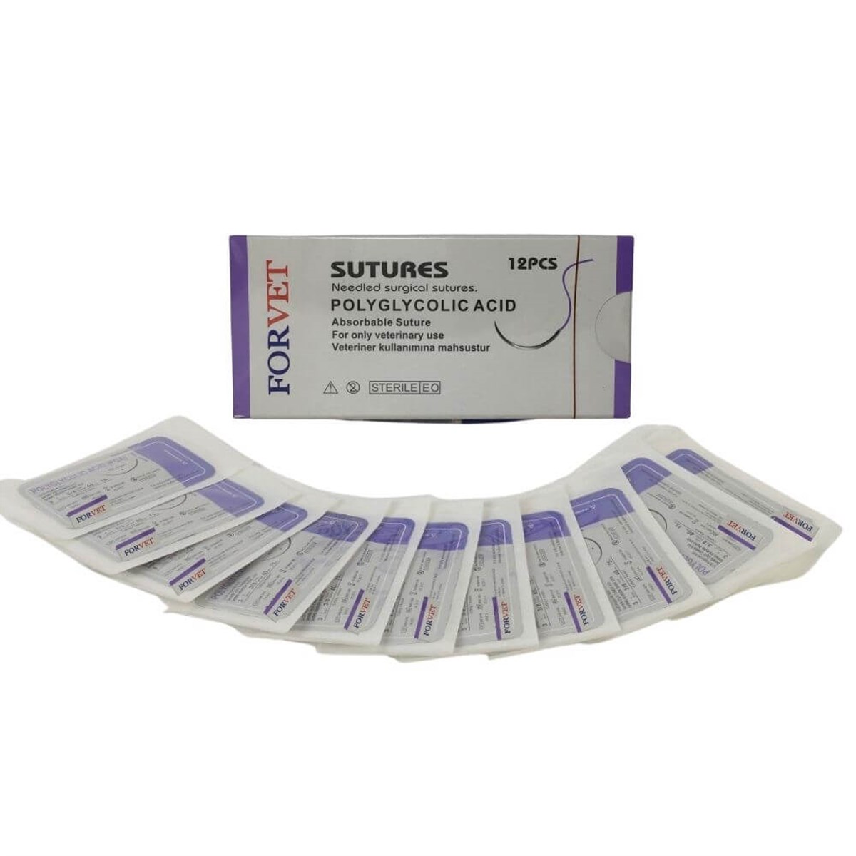 POLYGLYCOLIC (PGA) NO:4/0 75 CM