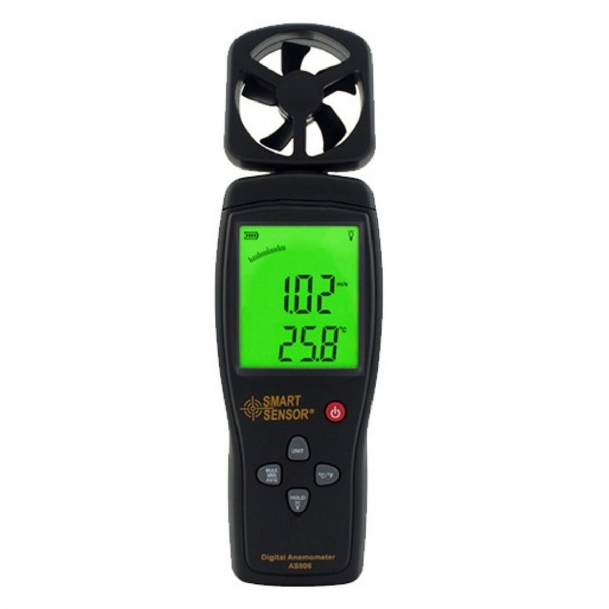 Smart Sensor AS 806 Rüzgar Hızı ve Sıcaklık Ölçer Anemometre