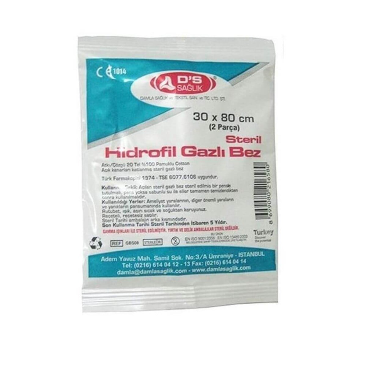 STERİL GAZLI BEZ