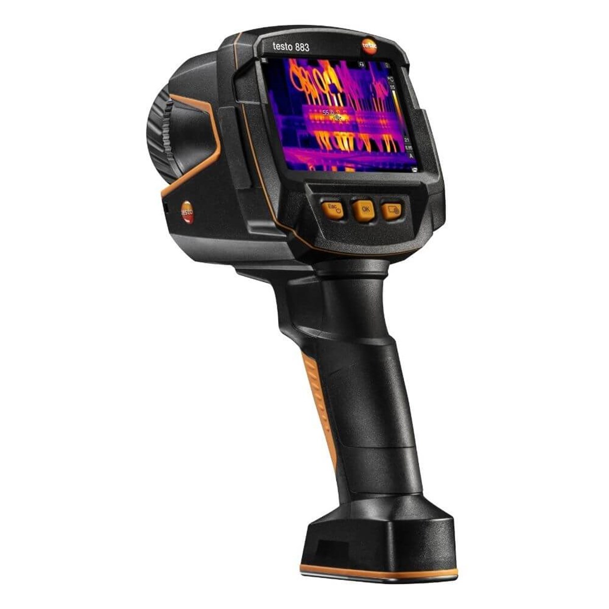 Testo 883 Profesyonel Termal Kamera Sıcaklık ve Su Kaçağı Tespit Cihazı