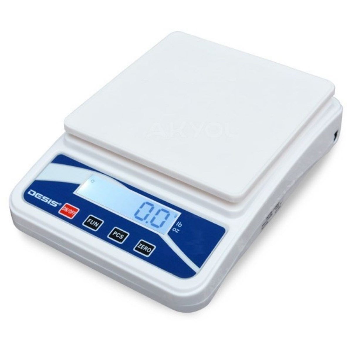 .Desis KFS-A 1000 Dijital Terazi - Hassasiyet: 0,1 gr. Max: 1000 gr. TÜM ÖLÇÜM CİHAZLARIOLCUMCİHAZFİYAT zoofarm