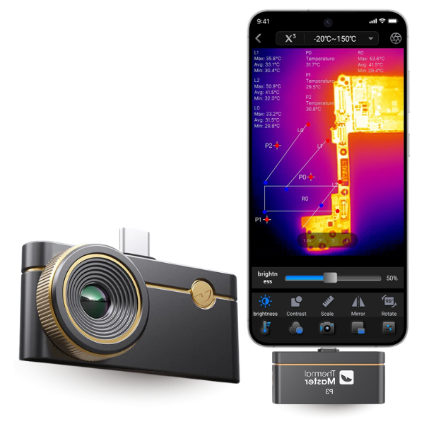 Thermal Master P3 Akıllı Telefonlar İçin Mobil Termal Kamera | iOS ve Android Termal Kamerabrand> zoofarm