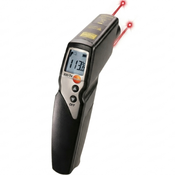 Testo 830-T4 Çift Lazerli Kızılötesi Termometre 400°C | 30:1 Hedef Oranı Kızılötesi Lazer Termometrebrand> zoofarm