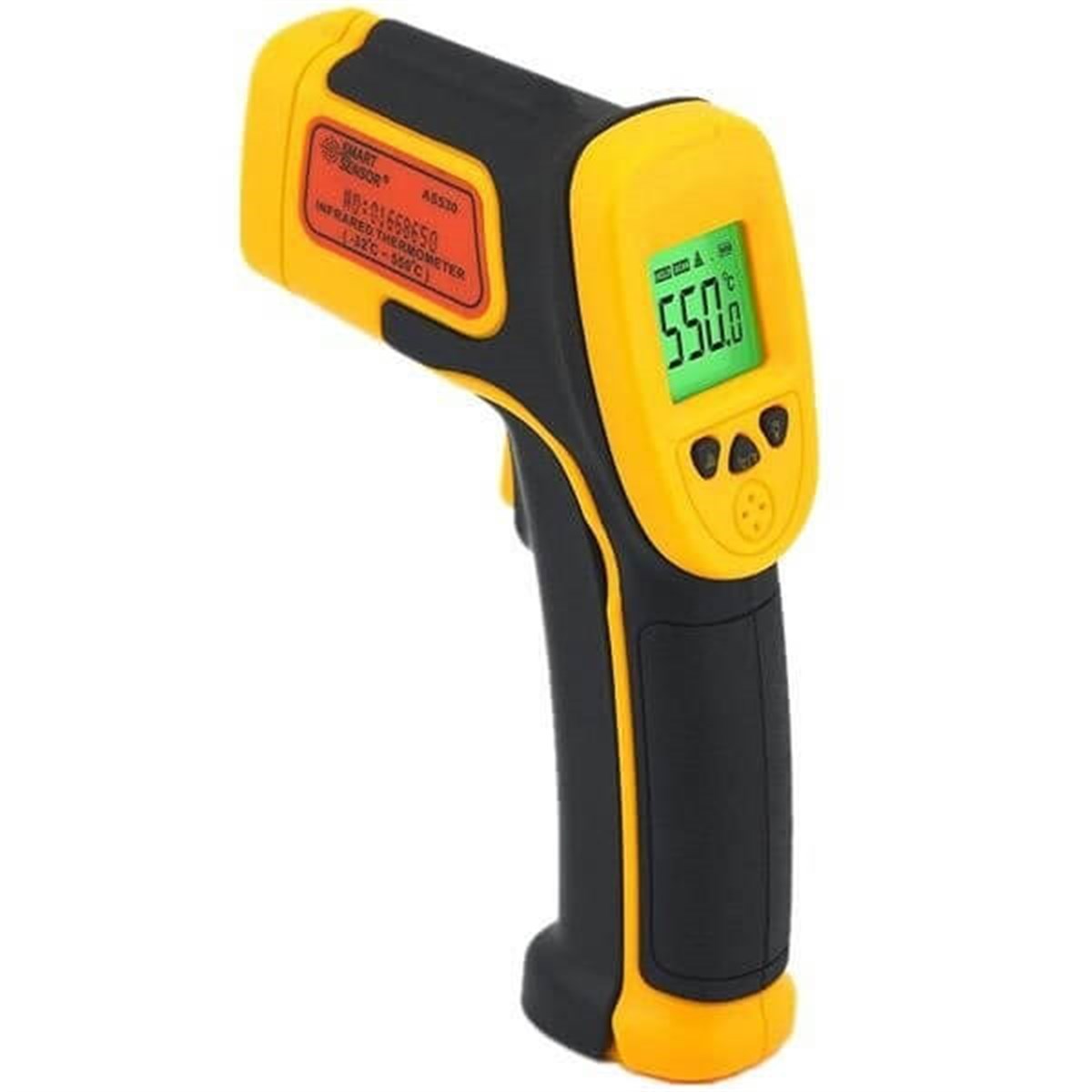 .Smart Sensor AS530 Kızılötesi Lazerli Sıcaklık Ölçer TÜM ÖLÇÜM CİHAZLARIOLCUMCİHAZFİYAT zoofarm