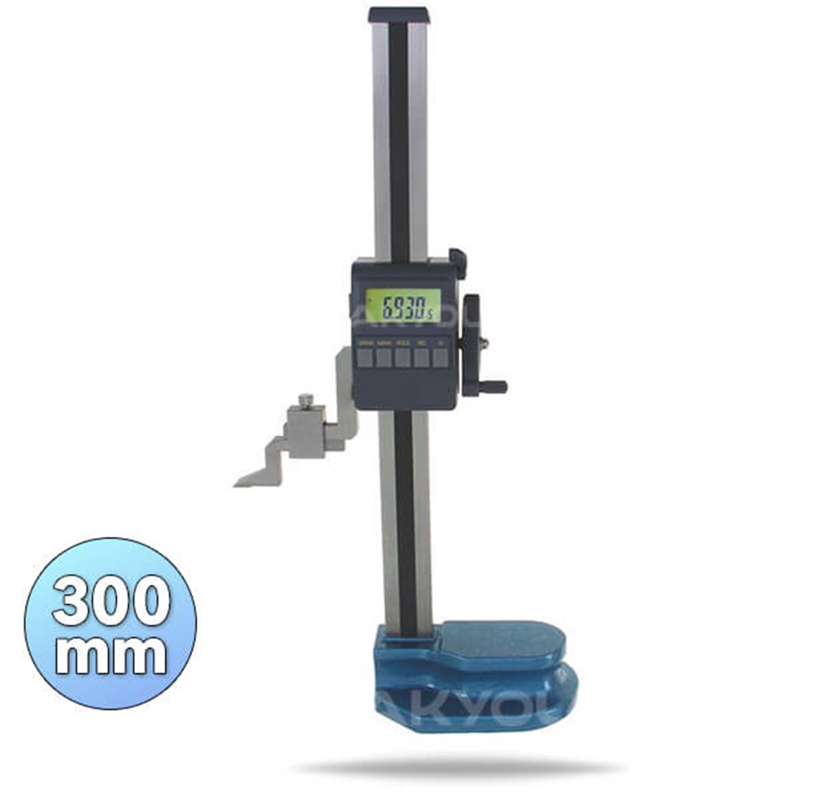 .Dasqua 3130-8103 Tek Sütunlu Dijital Mihengir 300 mm TÜM ÖLÇÜM CİHAZLARIOLCUMCİHAZFİYAT zoofarm