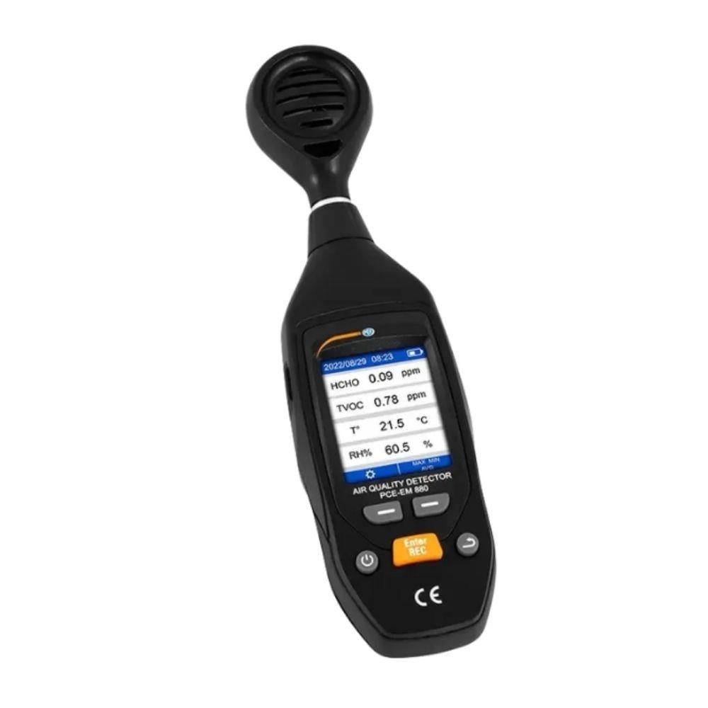 PCE-EM 880 Taşınabilir Formaldehit (HCHO), TVOC, Sıcaklık ve Nem Ölçüm Cihazı Yanıcı Gaz Dedektörleribrand> zoofarm