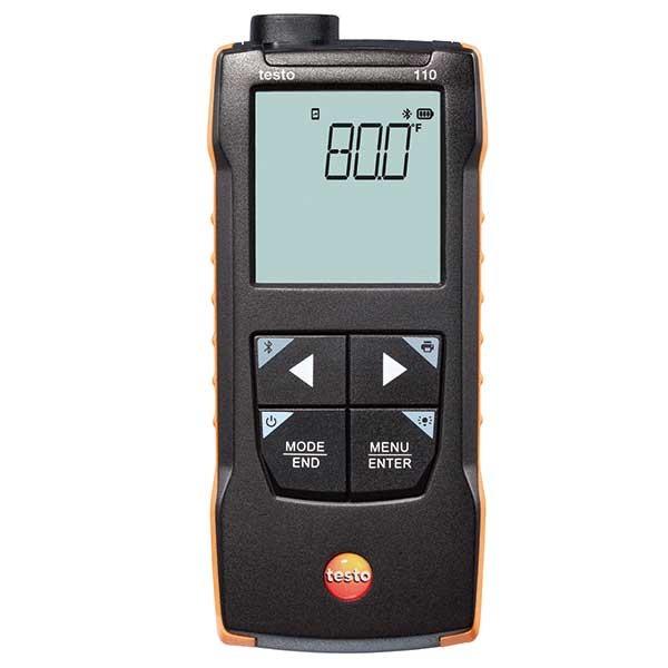 .Testo 110 Tek Kanallı NTC ve PT100 Prob Okuyucu ENJEKTÖRbrand> zoofarm