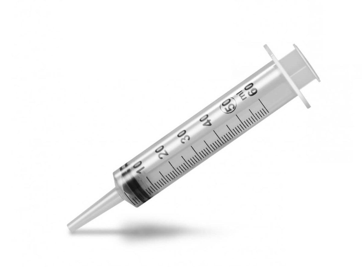 BEYBİ ÇAM UÇLU BESLEME ENJEKTÖRÜ 50 CC / ML