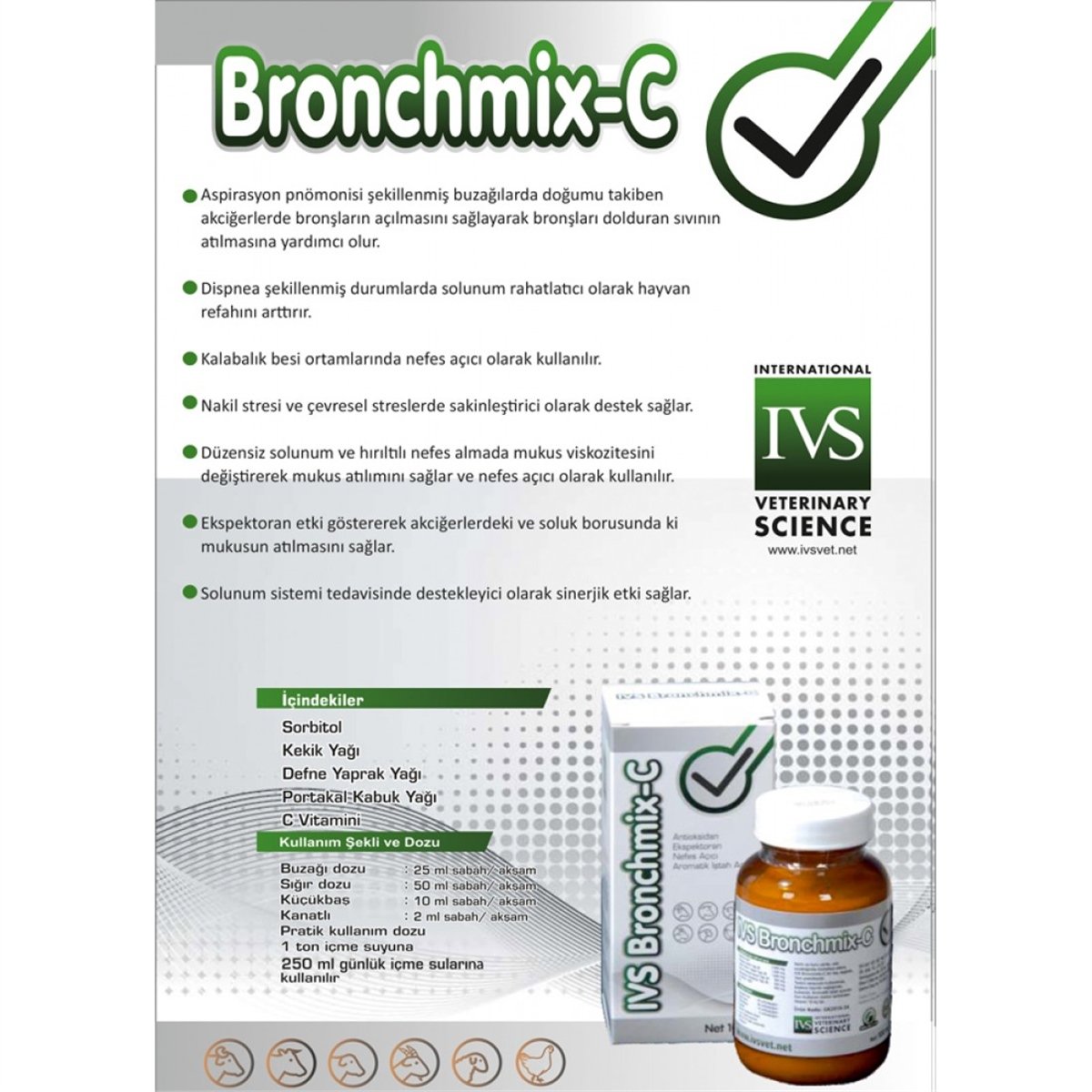 BRONCHMİX 250 CC