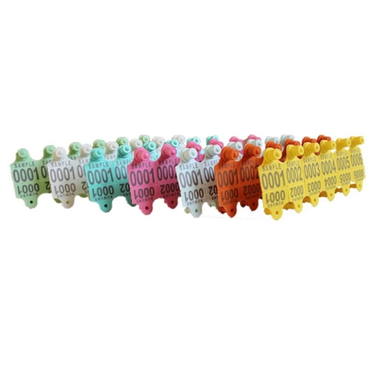 KÜÇÜKBAŞ HAYVAN KÜPESİ 1-100 NUMARALARI