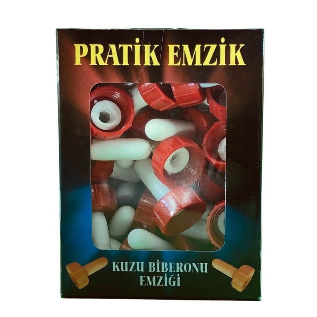 PRATİK KUZU BİBERONU EMZİĞİ (TÜM ŞİŞELERE UYGUN) 10'LU TR