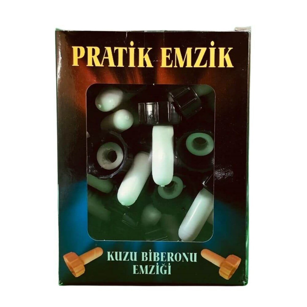 PRATİK KUZU BİBERONU EMZİĞİ (TÜM ŞİŞELERE UYGUN) 10'LU BJK