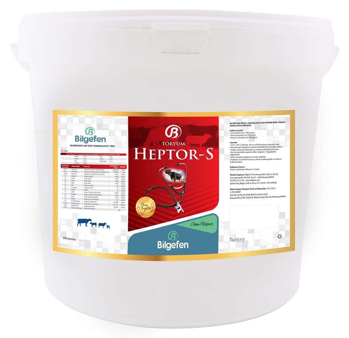 TORYUM HEPTOR-S 3 KG