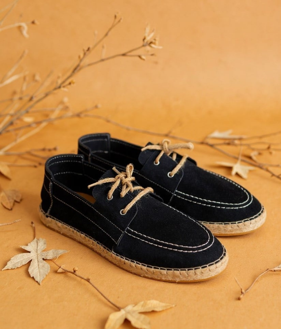 Espadril Siyah for Men Günlük Ayakkabı