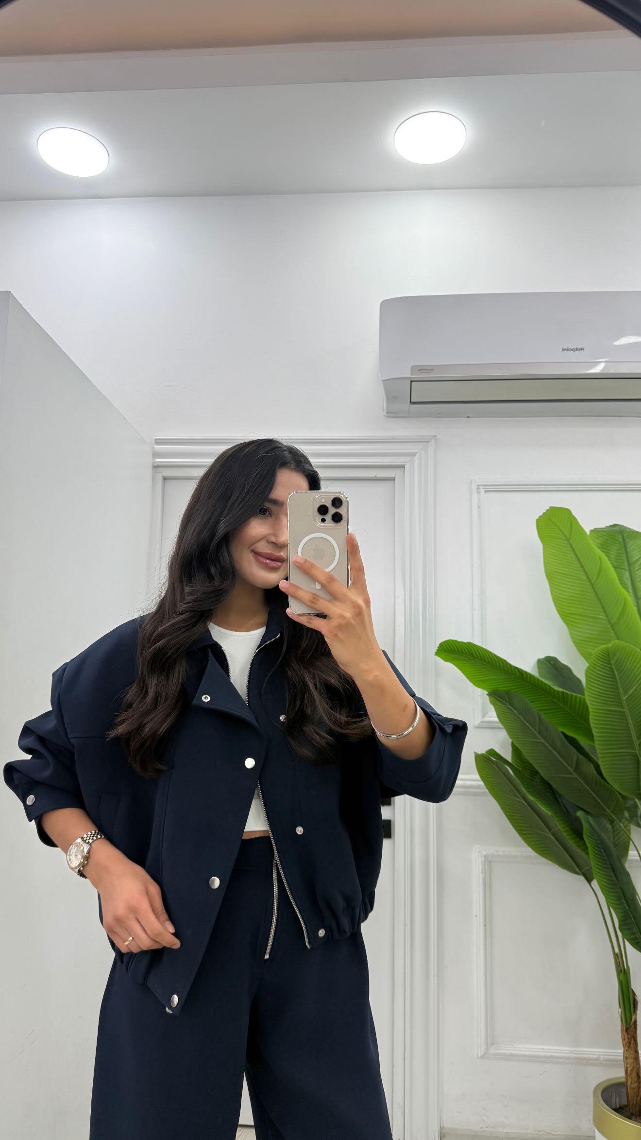 Bomber Ceket Pantolon Takım
