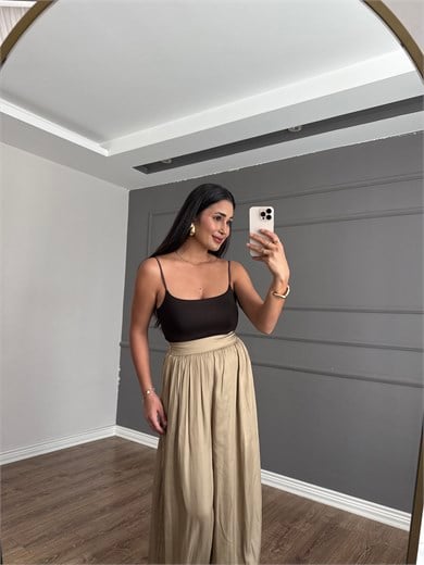 Dilvin Bodysuit Acı Kahve